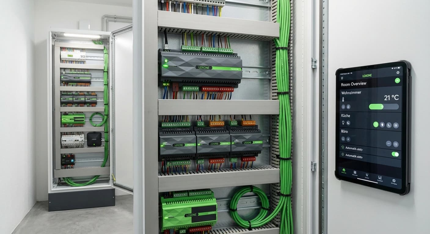 Loxone Miniserver Installation mit Extensions